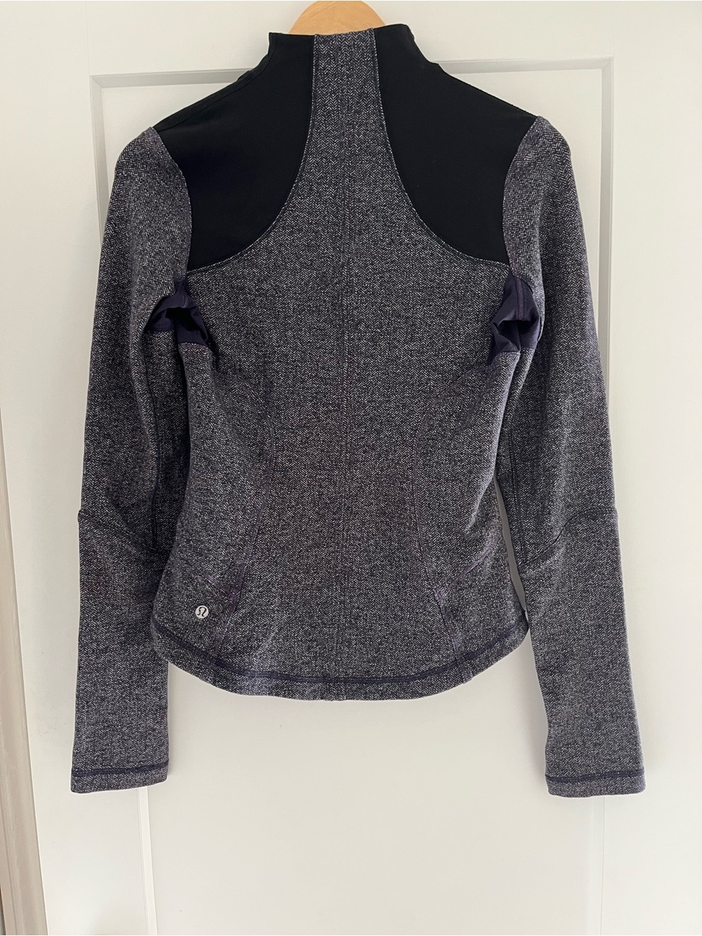 Lululemon Forme Jacket  Run Yoga Herringbone Purple - Picture 4 of 13